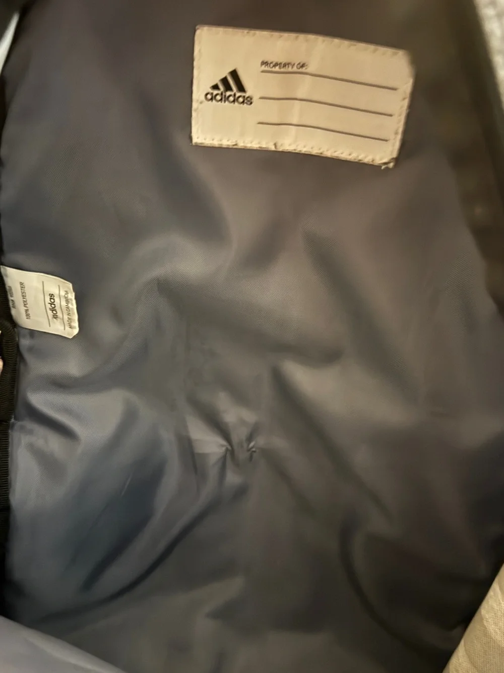 adidas kids Heather Gray and Black Everyday Backpack